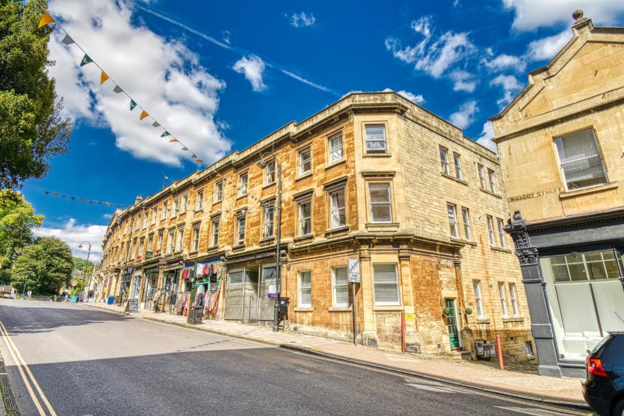 2 Bedroom Apartment In Bath City Centre With Garden & Free Parking Екстер'єр фото